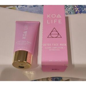 BNIB~KOA LIFE Detox Facs Mask~Full Size 1.7 Fl. Oz.~$40 Retail